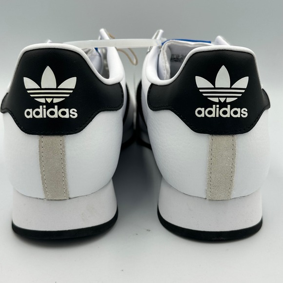 Adidas Samoa OG Classic Sneakers Shoe 3 Stripe White Black Men's 10.5 DS No Box - Picture 6 of 11